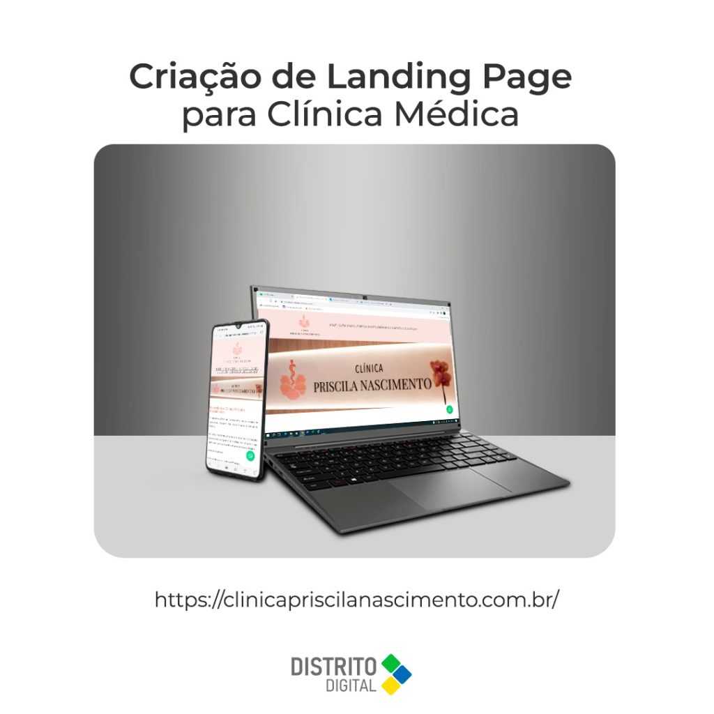 Criação de Landing Page para Clínica Médica