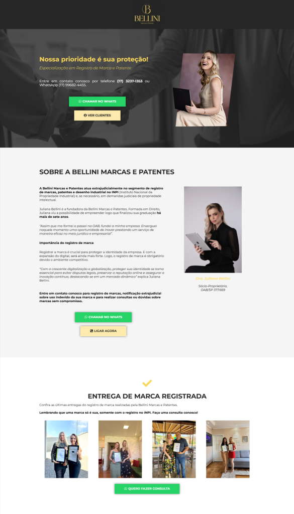Site Bellini Marcas e Patentes