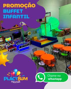 Promoção Buffet Infantil em São José do Rio Preto - arte criada pela Distrito Digital