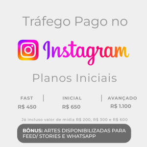 Planos Iniciais de Tráfego Pago no Instagram