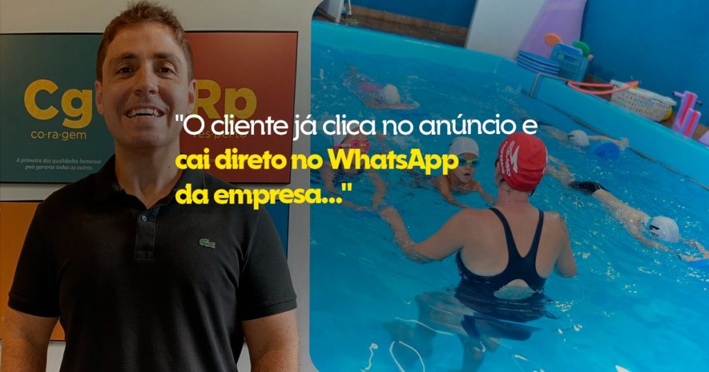 Geração de leads para academia de natação